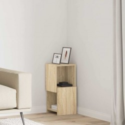 Sonata H Ъглов шкаф Бяло 25,5x25x55см Инженерно дърво - Dulapuri