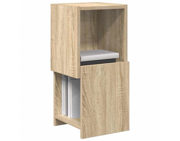 Sonata H Ъглов шкаф Бяло 25,5x25x55см Инженерно дърво