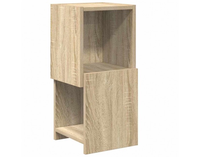 Sonata H Ъглов шкаф Бяло 25,5x25x55см Инженерно дърво