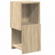 Sonata H Ъглов шкаф Бяло 25,5x25x55см Инженерно дърво