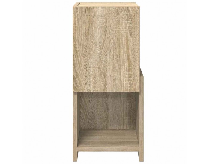 Sonata H Ъглов шкаф Бяло 25,5x25x55см Инженерно дърво