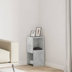 Sonata H Ъглов шкаф Бяло 25,5x25x55см Инженерно дърво - Dulapuri