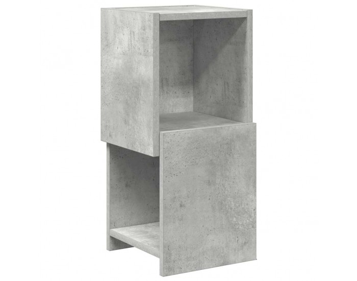 Sonata H Ъглов шкаф Бяло 25,5x25x55см Инженерно дърво