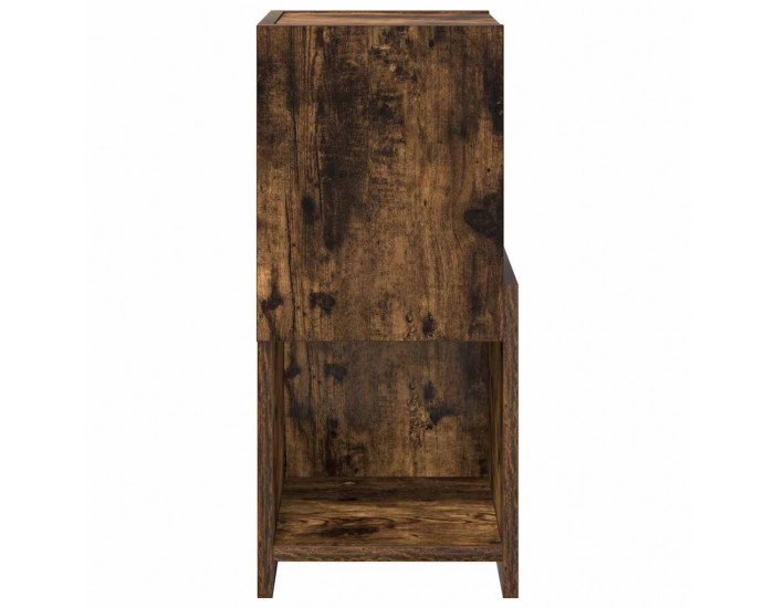 Sonata H Ъглов шкаф Бяло 25,5x25x55см Инженерно дърво