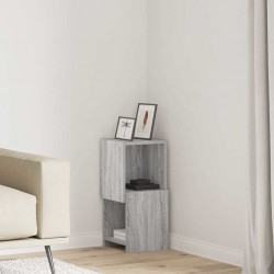 Sonata Dulap de colț 25,5x25x55cm Lemn prelucrat Gri Sonoma