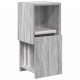 Sonata Dulap de colț 25,5x25x55cm Lemn prelucrat Gri Sonoma
