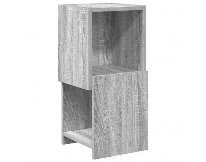 Sonata Dulap de colț 25,5x25x55cm Lemn prelucrat Gri Sonoma