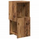 Sonata H Ъглов шкаф Бяло 25,5x25x55см Инженерно дърво