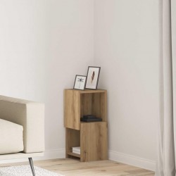 Sonata H Ъглов шкаф Бяло 25,5x25x55см Инженерно дърво - Dulapuri