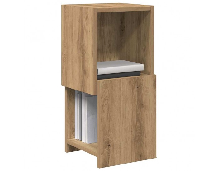 Sonata H Ъглов шкаф Бяло 25,5x25x55см Инженерно дърво