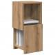 Sonata H Ъглов шкаф Бяло 25,5x25x55см Инженерно дърво