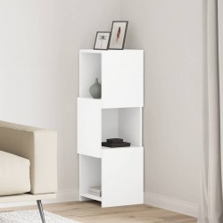 Sonata H Ъглов шкаф Бяло 30,5x30x95см Инженерно дърво - Dulapuri