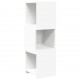 Sonata H Ъглов шкаф Бяло 30,5x30x95см Инженерно дърво