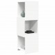 Sonata H Ъглов шкаф Бяло 30,5x30x95см Инженерно дърво