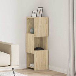 Sonata H Ъглов шкаф Бяло 30,5x30x95см Инженерно дърво - Dulapuri