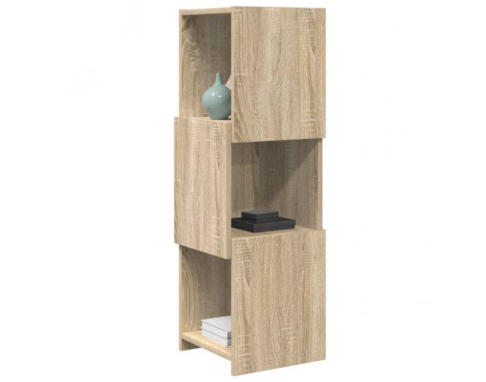 Sonata H Ъглов шкаф Бяло 30,5x30x95см Инженерно дърво