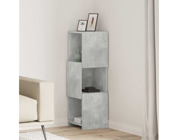 Sonata H Ъглов шкаф Бяло 30,5x30x95см Инженерно дърво