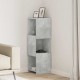 Sonata H Ъглов шкаф Бяло 30,5x30x95см Инженерно дърво