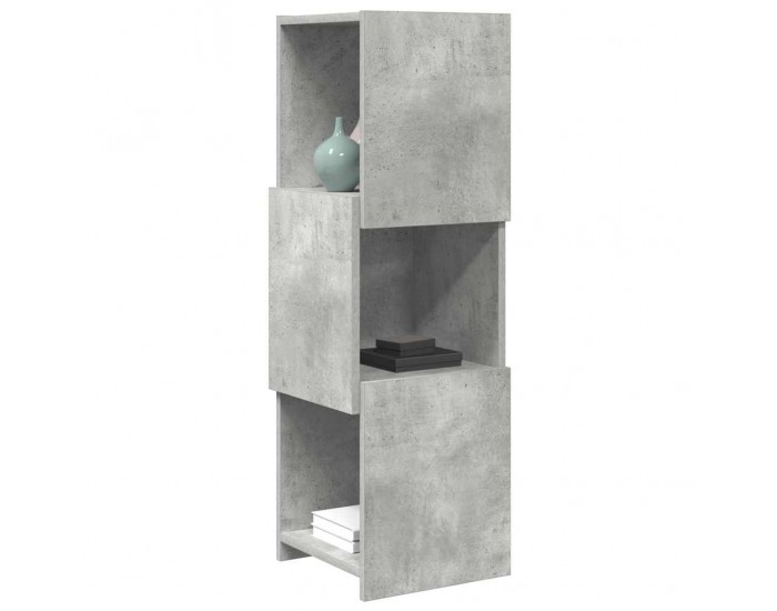 Sonata H Ъглов шкаф Бяло 30,5x30x95см Инженерно дърво