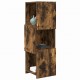 Sonata H Ъглов шкаф Бяло 30,5x30x95см Инженерно дърво
