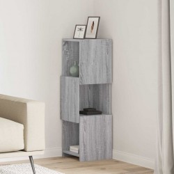 Sonata H Ъглов шкаф Бяло 30,5x30x95см Инженерно дърво - Dulapuri