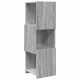Sonata H Ъглов шкаф Бяло 30,5x30x95см Инженерно дърво
