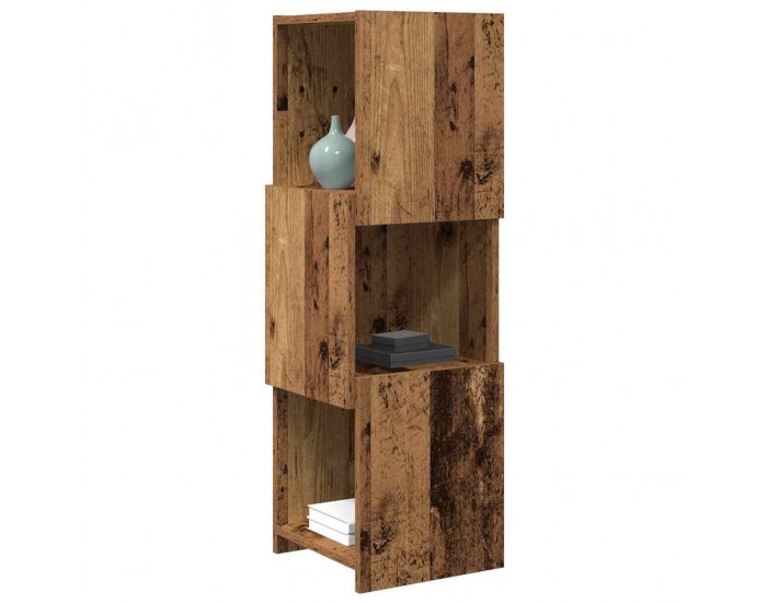 Sonata H Ъглов шкаф Бяло 30,5x30x95см Инженерно дърво