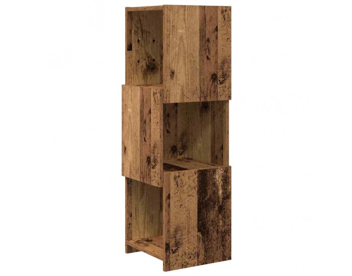 Sonata H Ъглов шкаф Бяло 30,5x30x95см Инженерно дърво