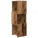 Sonata H Ъглов шкаф Бяло 30,5x30x95см Инженерно дърво