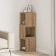 Sonata H Ъглов шкаф Бяло 30,5x30x95см Инженерно дърво