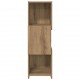 Sonata H Ъглов шкаф Бяло 30,5x30x95см Инженерно дърво