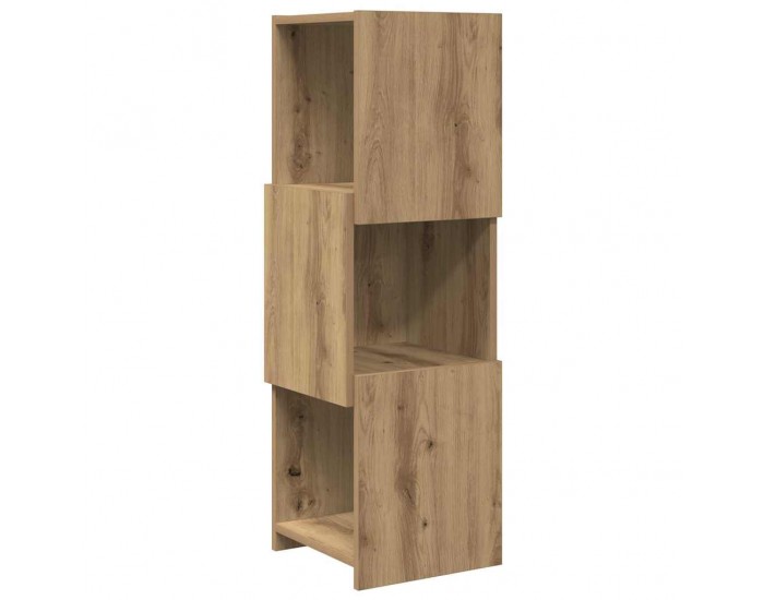 Sonata H Ъглов шкаф Бяло 30,5x30x95см Инженерно дърво