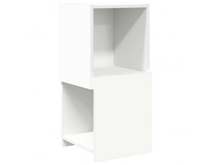 Sonata H Ъглов шкаф Бяло 30,5x30x65см Инженерно дърво