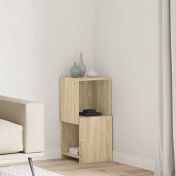 Sonata H Ъглов шкаф Бяло 30,5x30x65см Инженерно дърво - Dulapuri