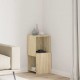 Sonata H Ъглов шкаф Бяло 30,5x30x65см Инженерно дърво
