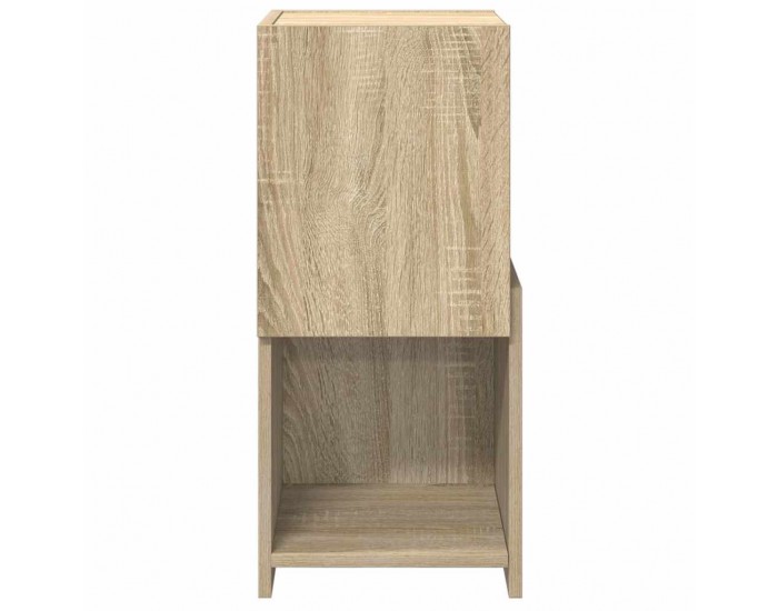 Sonata H Ъглов шкаф Бяло 30,5x30x65см Инженерно дърво