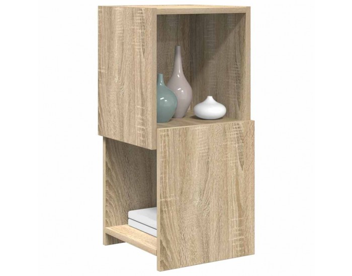 Sonata H Ъглов шкаф Бяло 30,5x30x65см Инженерно дърво