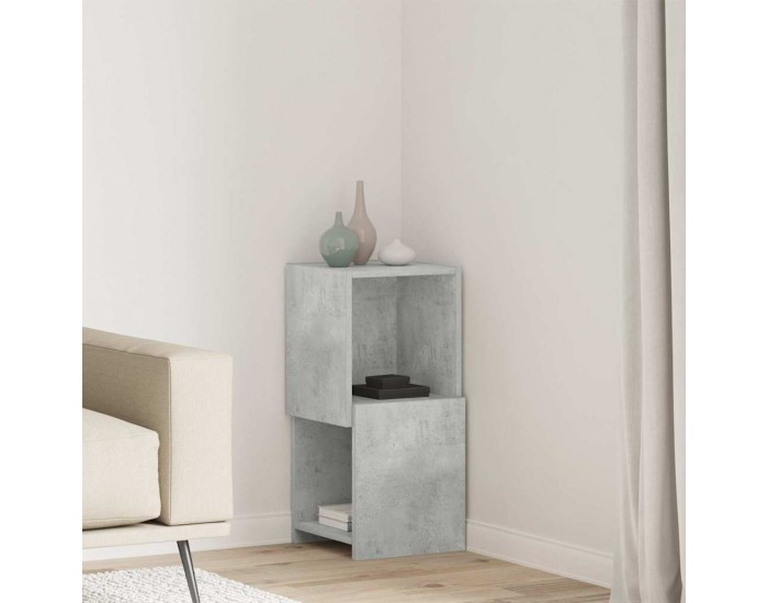 Sonata H Ъглов шкаф Бяло 30,5x30x65см Инженерно дърво