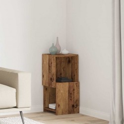 Sonata H Ъглов шкаф Бяло 30,5x30x65см Инженерно дърво - Dulapuri