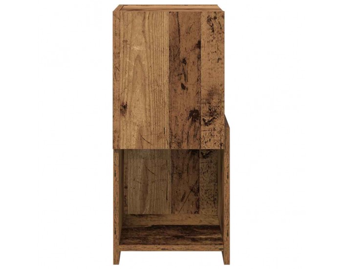 Sonata H Ъглов шкаф Бяло 30,5x30x65см Инженерно дърво
