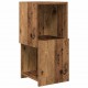 Sonata H Ъглов шкаф Бяло 30,5x30x65см Инженерно дърво