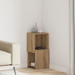 Sonata H Ъглов шкаф Бяло 30,5x30x65см Инженерно дърво - Dulapuri