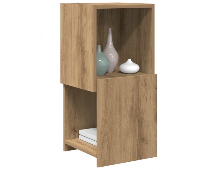 Sonata H Ъглов шкаф Бяло 30,5x30x65см Инженерно дърво