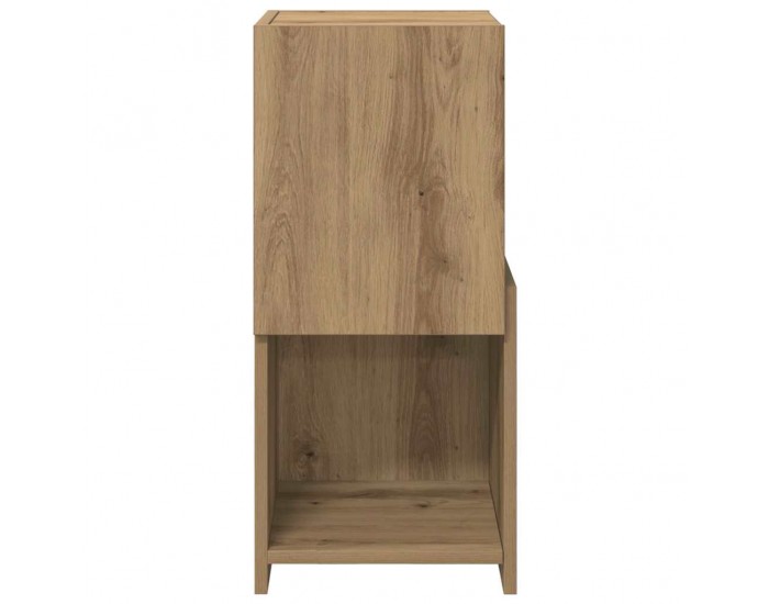 Sonata H Ъглов шкаф Бяло 30,5x30x65см Инженерно дърво