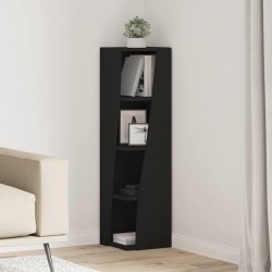 Sonata H Ъглов шкаф Бяло 27,5x27x102см Инженерно дърво - Dulapuri