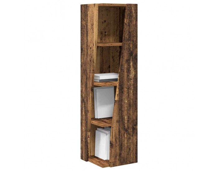 Sonata H Ъглов шкаф Бяло 27,5x27x102см Инженерно дърво