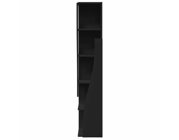 Sonata H Ъглов шкаф Бяло 27,5x27x140см Инженерно дърво