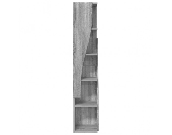 Sonata H Ъглов шкаф Бяло 27,5x27x140см Инженерно дърво