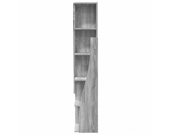 Sonata H Ъглов шкаф Бяло 27,5x27x140см Инженерно дърво
