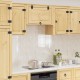 Sonata H За шкафове с врата Меден 60 x 32 x 40 см Солидно борово дърво